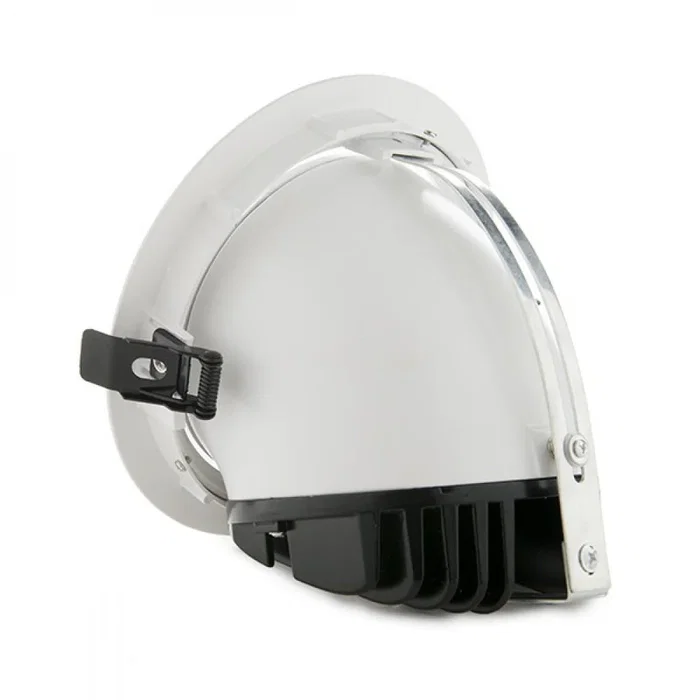 Foco Downlight LED 40W 5.000Lm 6000ºK Circular Orientable Blanco Frío