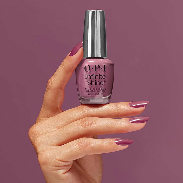 Opi Infinite Shine Vernis à Ongles Effet Gel Longue Tenue #Times Infinity 15 ml Lila