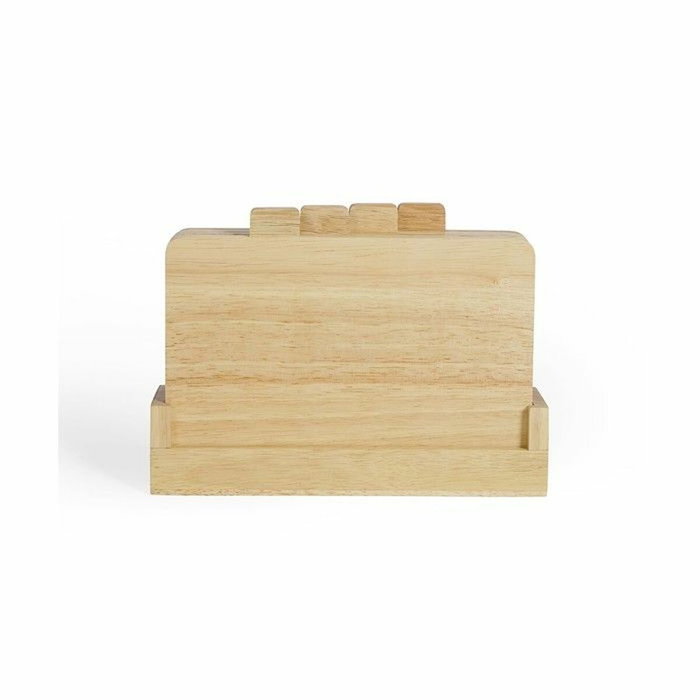 Livoo Set de 4 planches à découper MES142 en bois d'hévéa avec support Livoo Set de 4 planches à découper MES142 en bois d'hévéa avec support