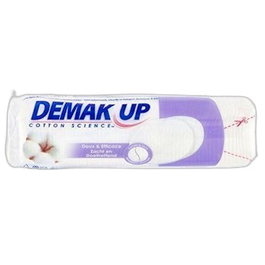 Demak Up Disques démaquillants en coton naturel, pack de 60 unités