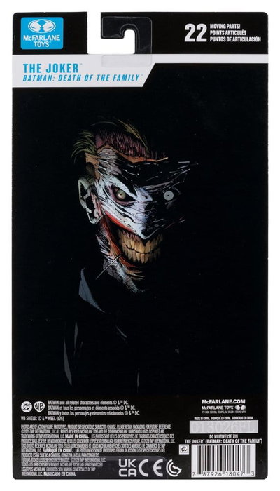 McFarlane Toys DC Multiverse figurine The Joker (Death of the Family) 18 cm