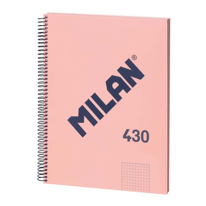 Cahier à Spirale Milan 430 Rose A4 80 Volets (3 Unités) Cahier à Spirale Milan 430 Rose A4 80 Volets (3 Unités)