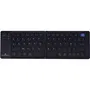 Bluestork KB-MINI-FOLD/FR Clavier sans fil Bluetooth pliable AZERTY noir - Compatible PC, tablette, smartphone, TV - Touches ciseaux - Ultra portable