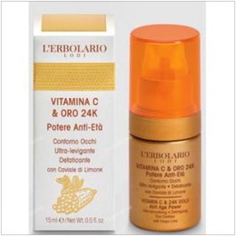 L´ERBOLARIO VITAMINA C ORO contour des yeux 15ml