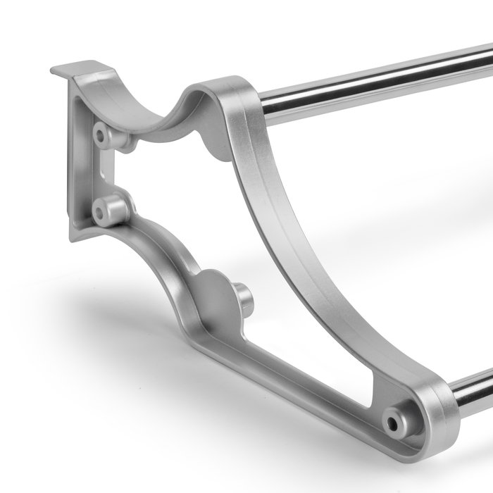 Emuca Range-chaussures Self pour intérieur d'armoire, Peint en aluminium, Acier et Plastique. Emuca Range-chaussures Self pour intérieur d'armoire, Peint en aluminium, Acier et Plastique.