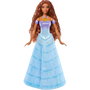 Mattel Poupée Disney Princess Ariel Transformable Humaine à Sirène avec Robe Bleue et Coquillage HLX13