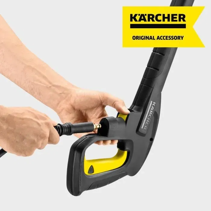 Kärcher Poignée de Remplacement Quick Connect 13 cm pour Nettoyeurs Haute Pression Séries K2 à K7, Raccord à Baïonnette et Sécurité Enfant