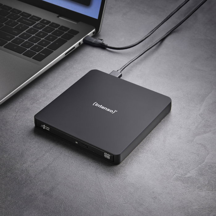 Intenso EOD 400D Slim Graveur externe CD/DVD, Noir Intenso EOD 400D Slim Graveur externe CD/DVD, Noir