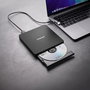Intenso EOD 400D Slim Graveur externe CD/DVD, Noir