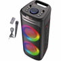 Inovalley MS06-CD-XXL Enceinte lumineuse avec lecteur CD, Bluetooth 5.0, 1000W et Karaoké