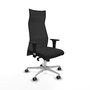 Piqueras y Crespo Chaise de Bureau Albacete XL Noir