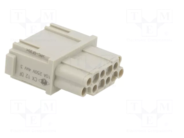 ILME Connecteur HDC MIXO femelle 12 broches 10A