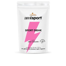 Amlsport Boisson Sportive Saveur Pêche 900 g - Réhydratation Cellulaire Avancée pour Athlètes d'Endurance