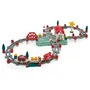Ecoiffier Circuit Train - Baril de 140 Pièces - Jouet de Construction pour Enfants Dès 18 Mois - Jeu de Rails et Accessoires - Origine France Garantie