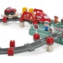 Ecoiffier Circuit Train - Baril de 140 Pièces - Jouet de Construction pour Enfants Dès 18 Mois - Jeu de Rails et Accessoires - Origine France Garantie