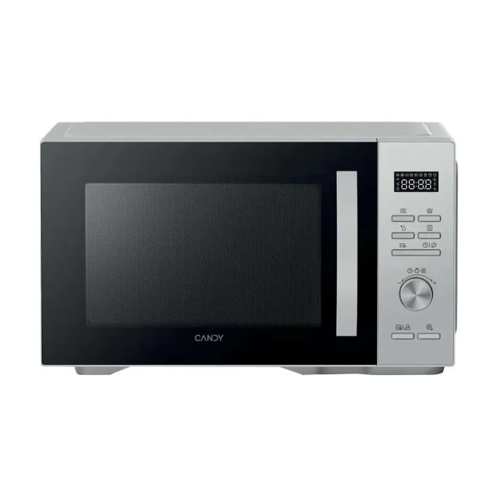Candy CMWA32W8DLS Micro-ondes 32L Digital 900W avec 45 Menus Automatiques, Cuisson Express, Décongélation, Fonction Éco et Sécurité Enfant - Argent Candy CMWA32W8DLS Micro-ondes 32L Digital 900W avec 45 Menus Automatiques, Cuisson Express, Décongélation, Fonction Éco et Sécurité Enfant - Argent