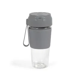 Livoo Blender portable DOP248G 40W 300 ml à 6 lames en acier inoxydable - 20 cycles par charge, Gris transparent