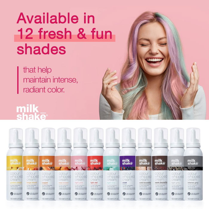 Milk Shake Colour Whipped Cream Warm Brunette