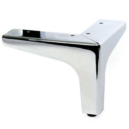 Q&Q Pied métallique Hilda 135x135 mm Chrome