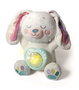 Clementoni Peluche lapin polaire aurore boréale avec lumière et sons, jouet doux d'éveil - Référence et multilingue (FR/EN/DE/ES/IT/NL/PT)