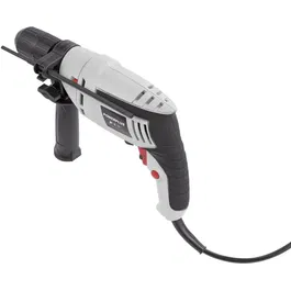 Powerplus - Perceuse à percussion électrique 600 W, 35 000-48 000 cps/min, pour béton, acier, bois, avec butée de profondeur et poignée auxiliaire réglable