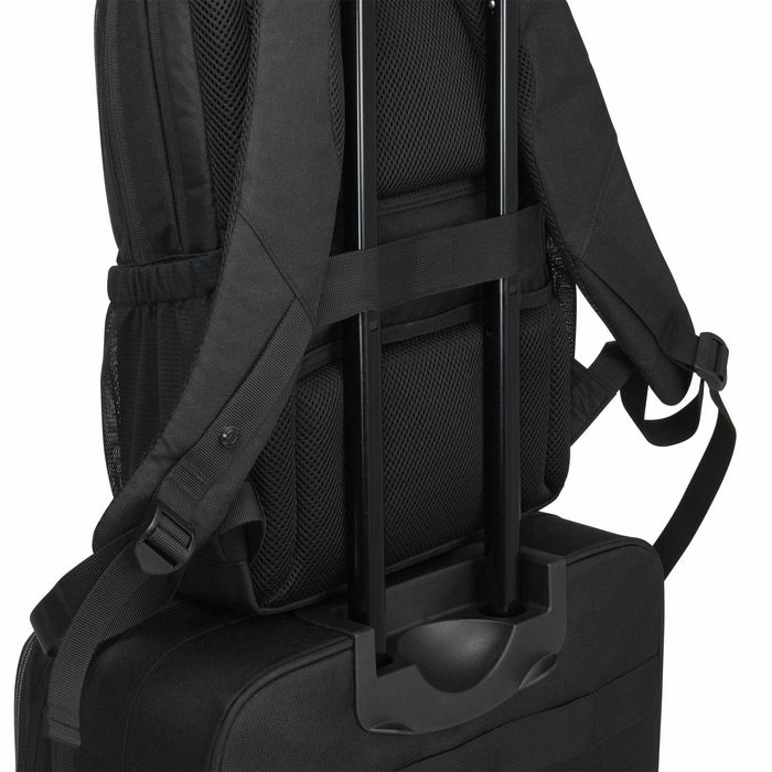 Dicota Sac à dos Eco Backpack SCALE 13-15.6 pouces, 19.5L, PET recyclé 600D, Noir, ordinateur portable, compartiments multiples