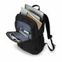 Dicota Sac à dos Eco Backpack SCALE 13-15.6 pouces, 19.5L, PET recyclé 600D, Noir, ordinateur portable, compartiments multiples
