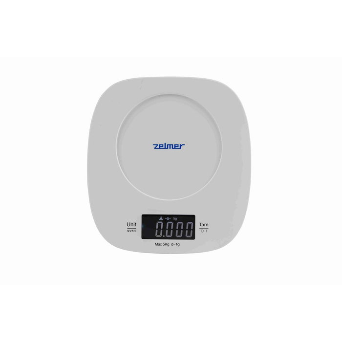 Zelmer balance de cuisine ZKS 1451 Bleu Blanc 5 kg 1 L
