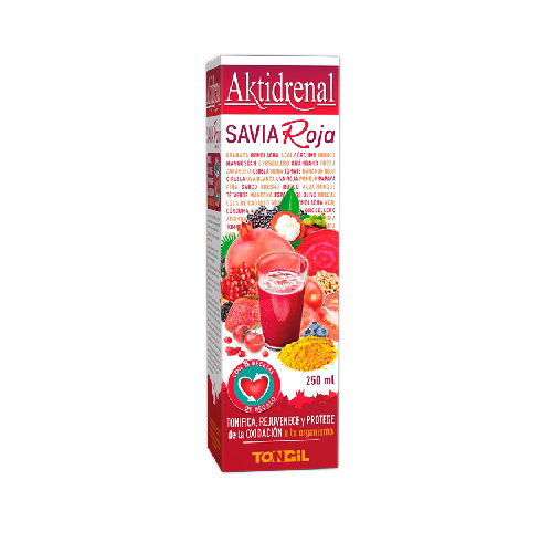 TONGIL AKTIDRENAL savia roja 250ml TONGIL AKTIDRENAL savia roja 250ml