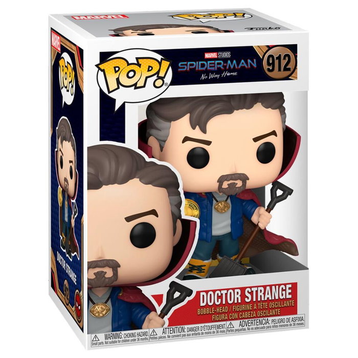 Funko POP Marvel Spider-Man No Way Home - Doctor Strange - Figurine Vinyle Collectible 9 cm avec boîte fenêtre