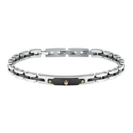Maserati JM424AXU06 Bracelet en acier inoxydable et céramique