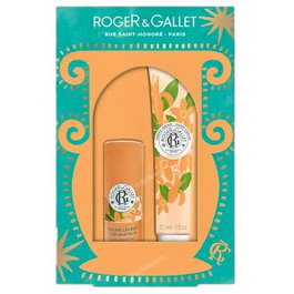 Roger & Gallet Coffret Baume à Lèvres Néroli Éclat et Crème pour les Mains