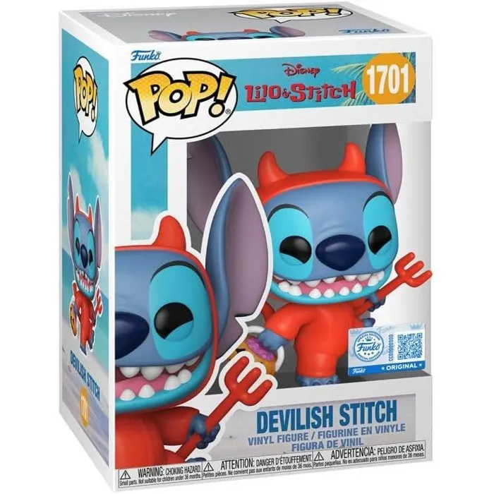 Funko Pop! Stitch en Diable n°1701 Chase