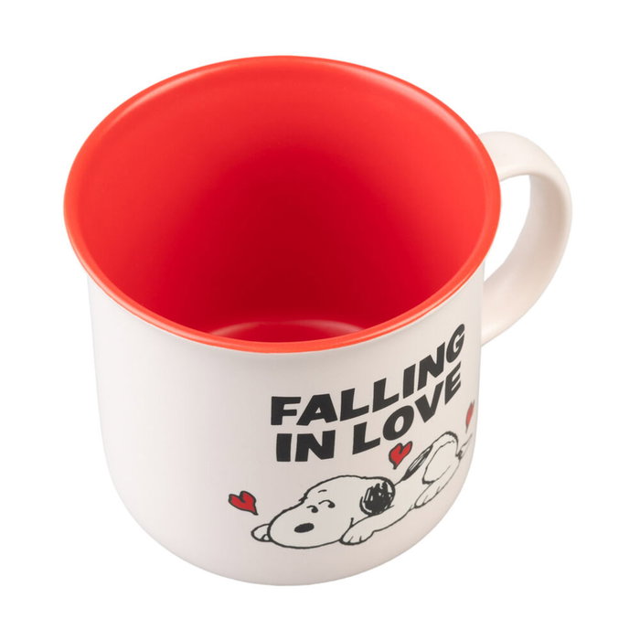 ERIK Tasse Snoopy des Peanuts 350 ml - Tasse à café blanc avec motifs personnage