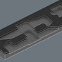 Wera 9740 Hex Key Set 1 Insert en mousse