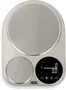 ADE Balance de cuisine numérique double plateforme Isabella - Acier inoxydable - Pèse de 0.1g à 5kg - 6 unités - Inclus piles