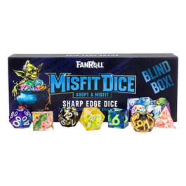 Misfit Adopt a Misfit pack dés Blind Box Sharp Edge Dice assortiment (12)