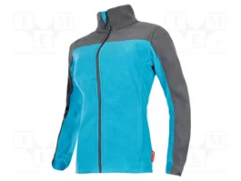 LAHTI PRO Veste polaire turquoise-gris Taille XL