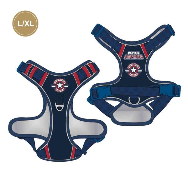 Cerdá - Harnais premium pour chien taille L/XL, thème Marvel T5LXL, couleur bleu foncé Cerdá - Harnais premium pour chien taille L/XL, thème Marvel T5LXL, couleur bleu foncé