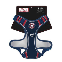 Cerdá - Harnais premium pour chien taille L/XL, thème Marvel T5LXL, couleur bleu foncé