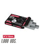 WOLFPACK LINEA PROFESIONAL Agrafes de type 53, 10x11,4 mm, 1000 pièces