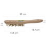 WOLFPACK LINEA PROFESIONAL Cepillo Manual Latonado Soldador Standard
