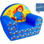 Fun House Fauteuil club enfant Paddington Jaune et Bleu