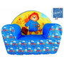 Fun House Fauteuil club enfant Paddington Jaune et Bleu