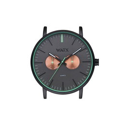 Montre Unisexe Watx & Colors WXCA2723 Noir Gris (Ø 44 mm)