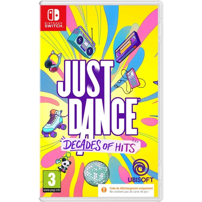 Ubisoft Just Dance Decades of Hits - Nintendo Switch Ubisoft Just Dance Decades of Hits - Nintendo Switch