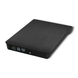 QOLTEC Entraînement extérieur DVD USB 3.0 Noir