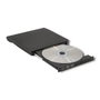 QOLTEC Entraînement extérieur DVD USB 3.0 Noir