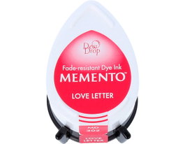Tsukineko MEMENTO Tampon encreur goutte carta de amor translúcida 32x50mm