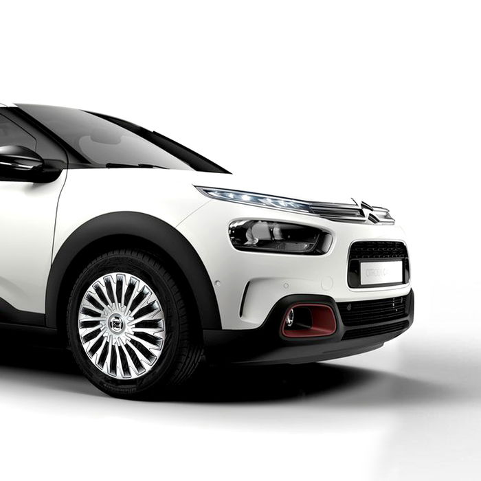 Omp OMPS07021302 Jeu De 4 Enjoliveurs Stinger 13 Pouces Argent